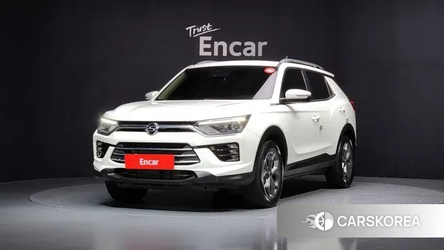 Ssangyong Beautiful Korando 2020 Белый из Кореи