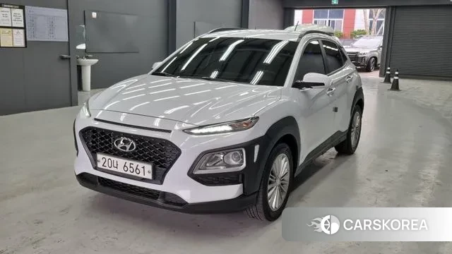 Hyundai Kona 2018 Белый из Кореи