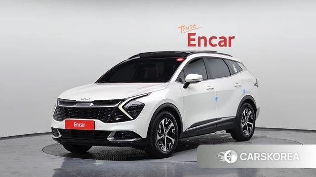 Kia Sportage 5th Generation Hybrid 2022 Белый из Кореи