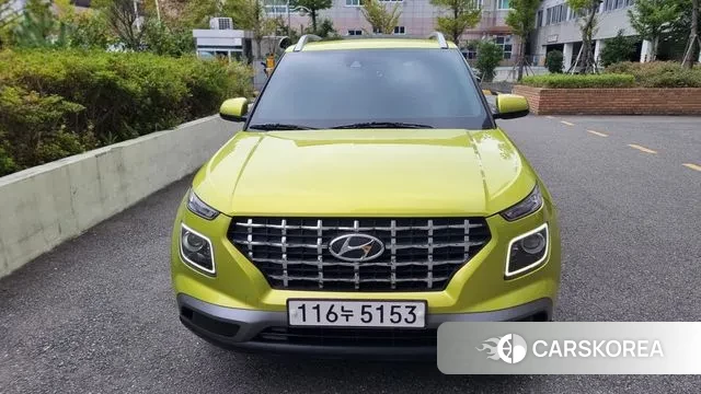 Hyundai Venue 2021 Светло-зеленый из Кореи