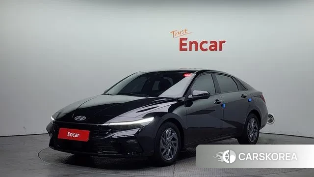 Hyundai The New Avante (CN7) 2023 Черный из Кореи