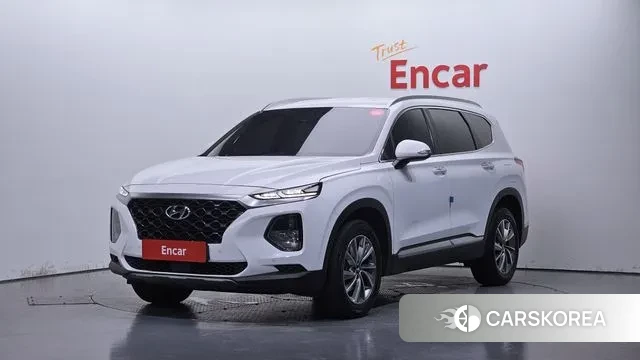 Hyundai Santa Fe TM 2020 Белый из Кореи