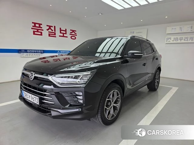 Ssangyong Beautiful Korando 2021 Черный из Кореи
