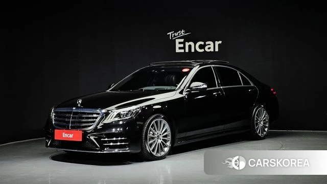 Mercedes-Benz S-Class W222 2018 Черный из Кореи