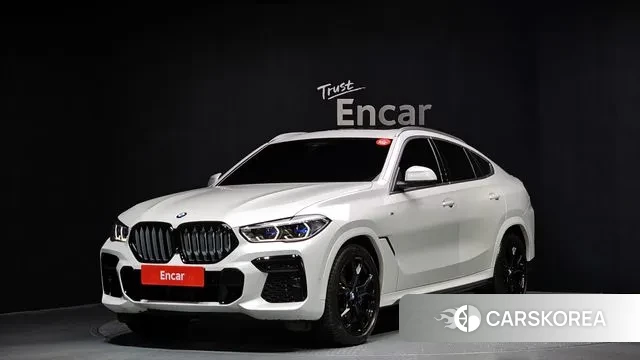 BMW X6 (G06) 2022 Белый из Кореи