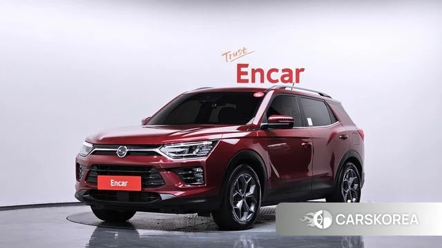 Ssangyong Beautiful Korando 2019 Красный из Кореи