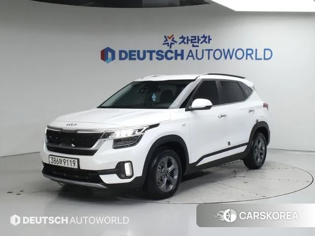 Kia Seltos 2021 Белый из Кореи