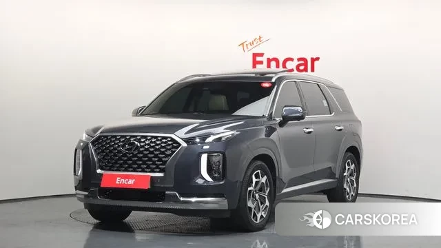 Hyundai Palisade 2021 Светло-серебряный цвет из Кореи