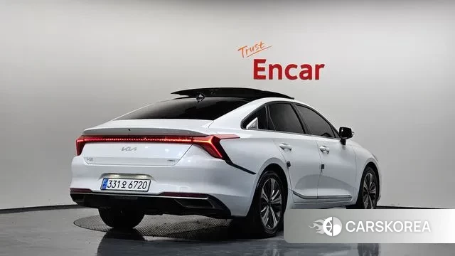 Kia K8 Hybrid 2022 Белый из Кореи