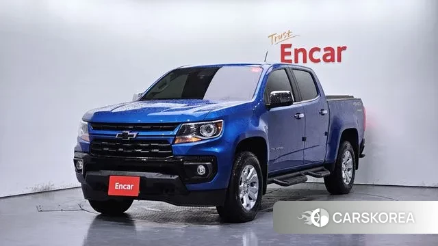 Chevrolet (GM Daewoo) Real New Colorado 2022 Синий из Кореи