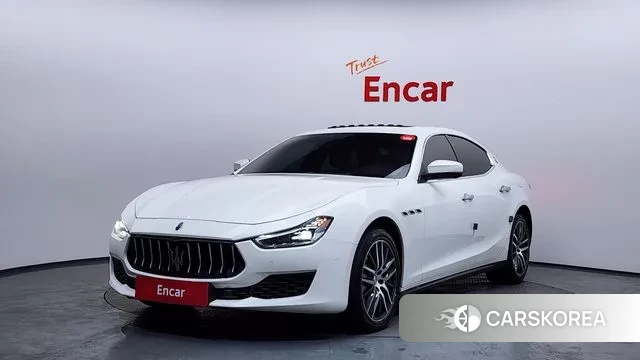 Maserati Ghibli 2018 Белый из Кореи