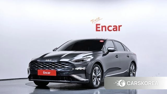 Kia K8 Hybrid 2022 Серый из Кореи