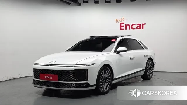 Hyundai Grandeur Hybrid (GN7) 2023 Белый из Кореи