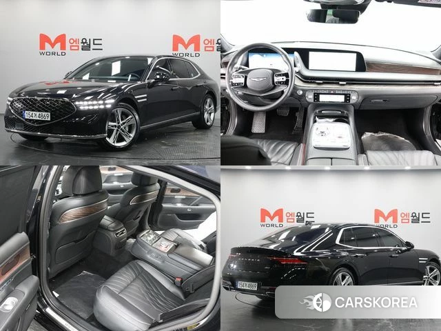 Genesis G90 (RS4) 2023 Черный из Кореи