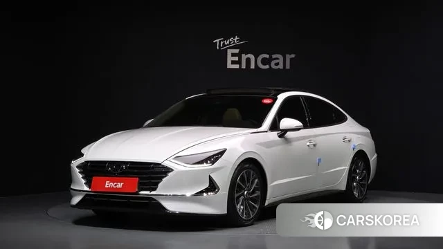 Hyundai Sonata (DN8) 2020 Белый из Кореи