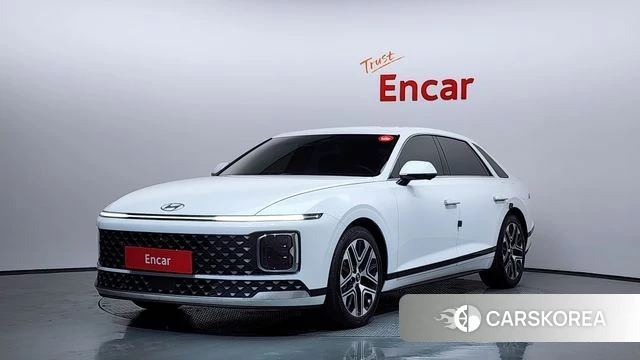 Hyundai Grandeur (GN7) 2023 Белый из Кореи