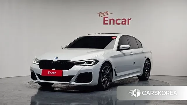 BMW 5 Series (G30) 2021 Белый из Кореи