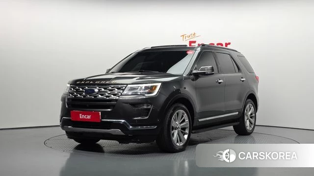 Ford Explorer 2018 Серый из Кореи