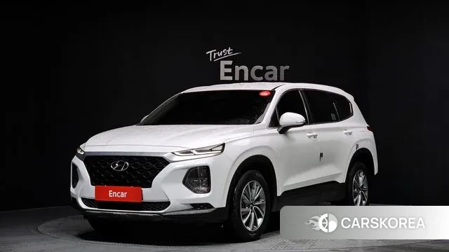 Hyundai Santa Fe TM 2018 Белый из Кореи