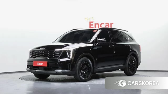 Kia The New Sorento 4th Generation 2023 Черный из Кореи