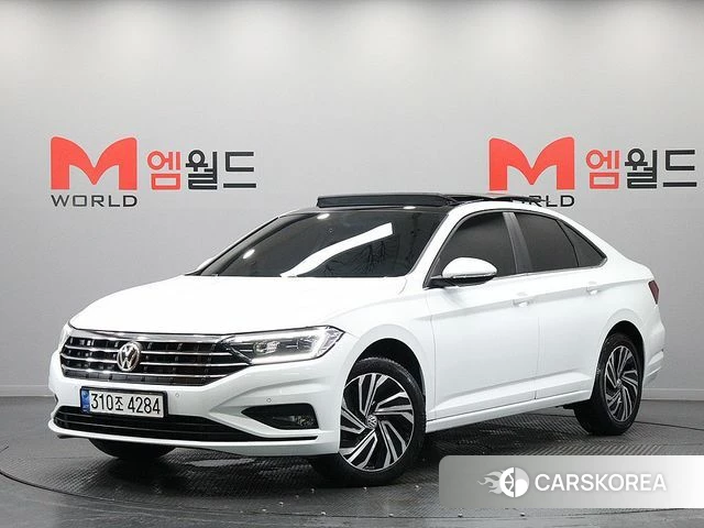 Volkswagen 7th Generation of Jetta 2020 Жемчужный цвет из Кореи