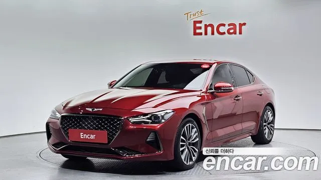 Genesis G70 2018 Красный из Кореи