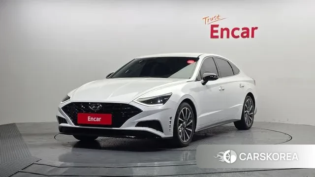 Hyundai Sonata (DN8) 2020 Белый из Кореи