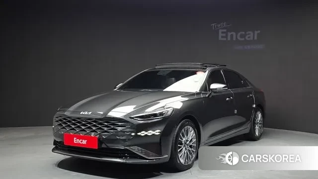 Kia K8 Hybrid 2022 Серый из Кореи
