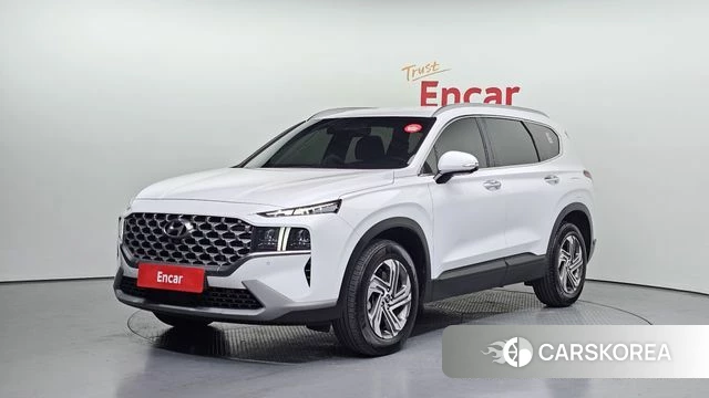Hyundai The New Santa Fe 2023 Белый из Кореи