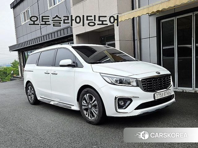 Kia The New Carnival 2018 Белый из Кореи