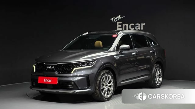 Kia Sorento 4th Generation 2022 Серый из Кореи