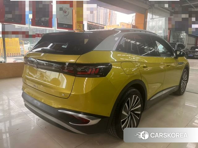 Volkswagen ID.4 X 2022 Желтый из Китая