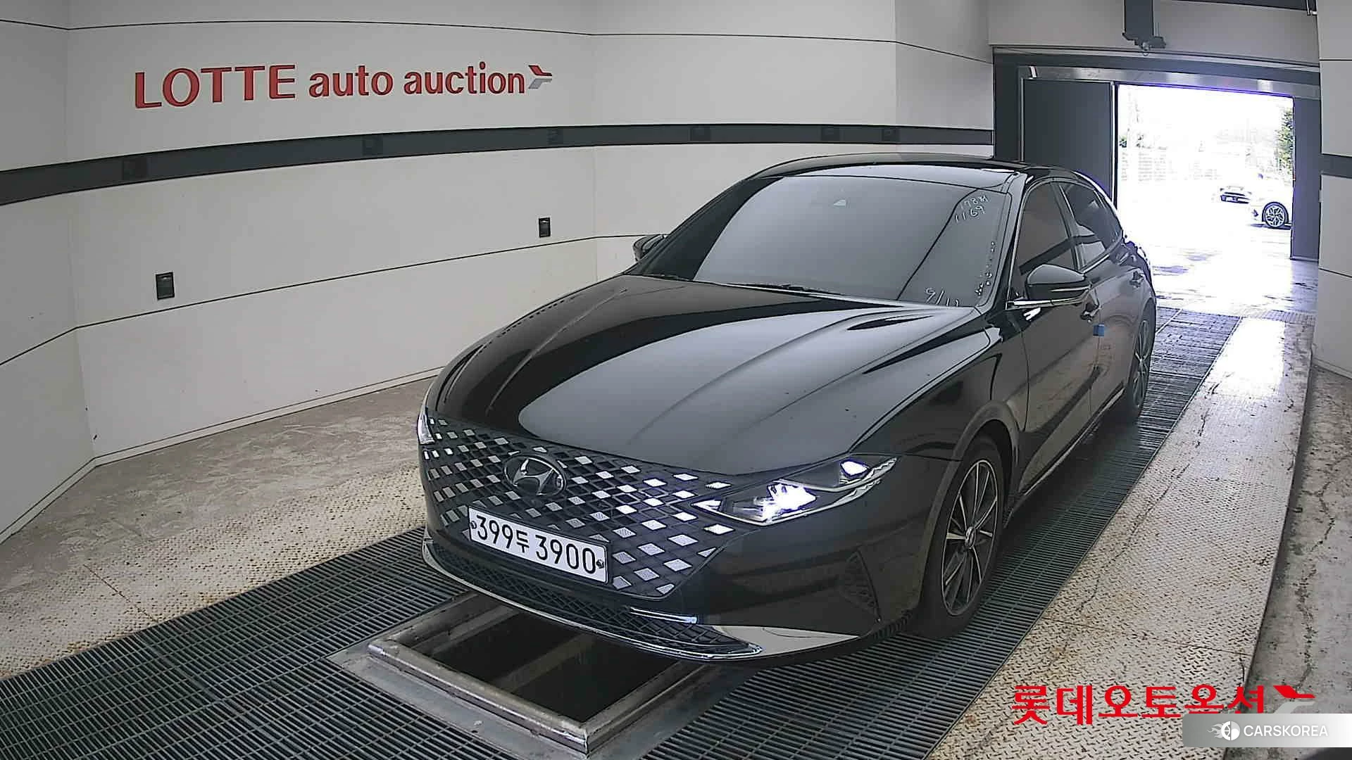 Hyundai Grandeur 2020 Черный из Кореи