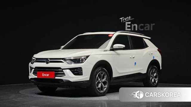Ssangyong Beautiful Korando 2021 Белый из Кореи