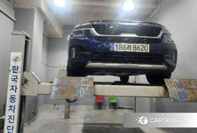 Kia Seltos 2022 Синий из Кореи