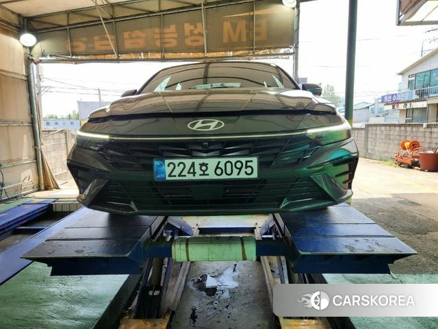 Hyundai The New Avante (CN7) 2024 Серый из Кореи