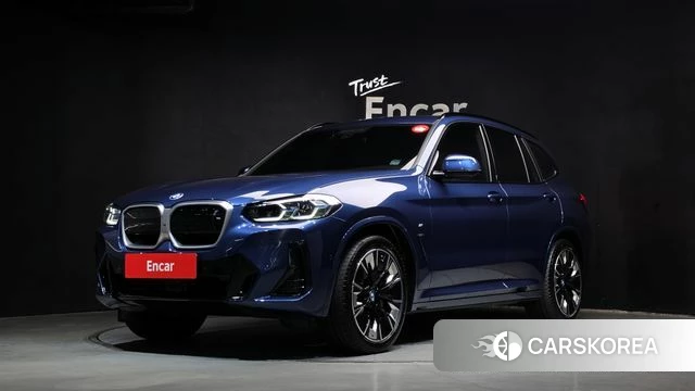 BMW iX3 2025 Синий из Кореи