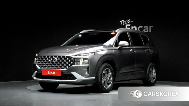 Hyundai The New Santa Fe 2021 Серый из Кореи