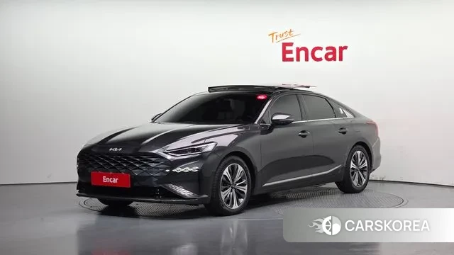 Kia K8 Hybrid 2021 Серый из Кореи