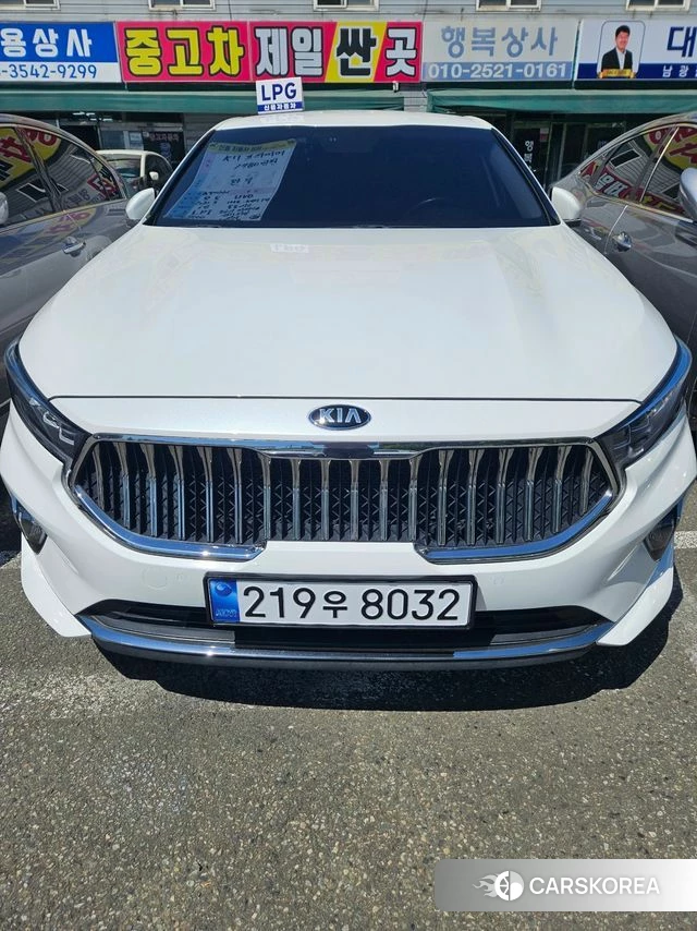 Kia K7 Premier 2021 Белый из Кореи