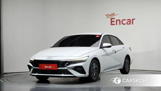 Hyundai The New Avante Hybrid (CN7) 2025 Белый из Кореи