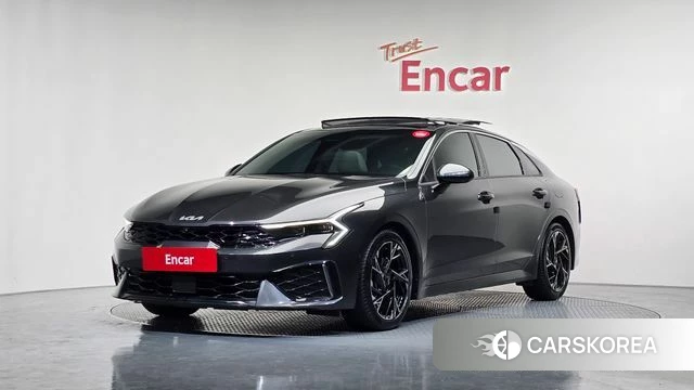 Kia The New K5 3rd generation 2024 Серый из Кореи