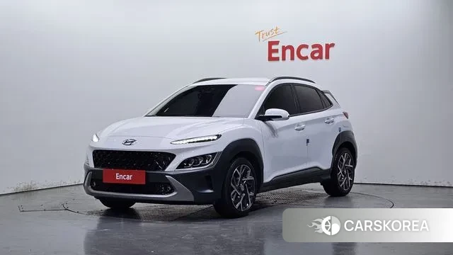 Hyundai The New Kona Hybrid 2022 Белый из Кореи