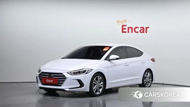 Hyundai Avante AD 2018 Белый из Кореи