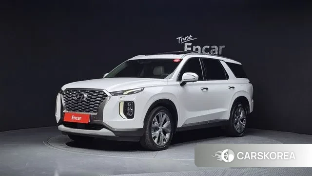 Hyundai Palisade 2022 Белый из Кореи