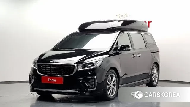 Kia The New Carnival 2019 Черный из Кореи