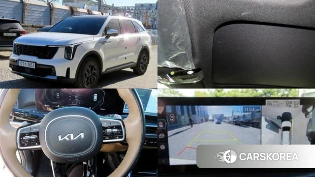 Kia The New Sorento 4th Generation 2023 Белый из Кореи