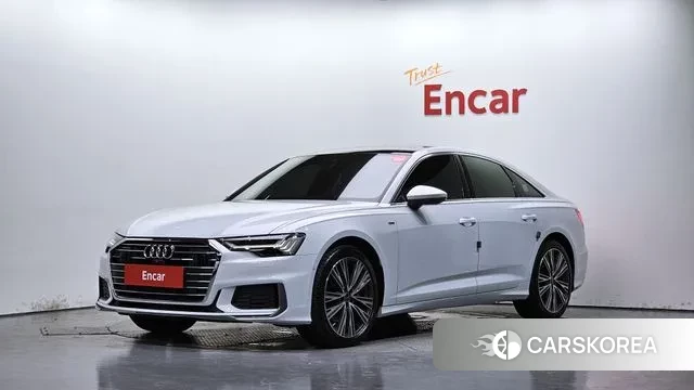 Audi A6 (C8) 2023 Белый из Кореи