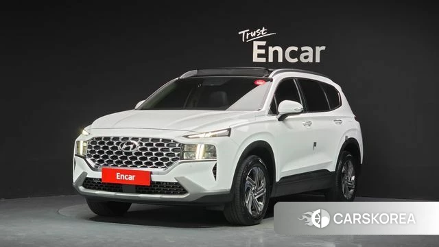 Hyundai The New Santa Fe 2021 Белый из Кореи
