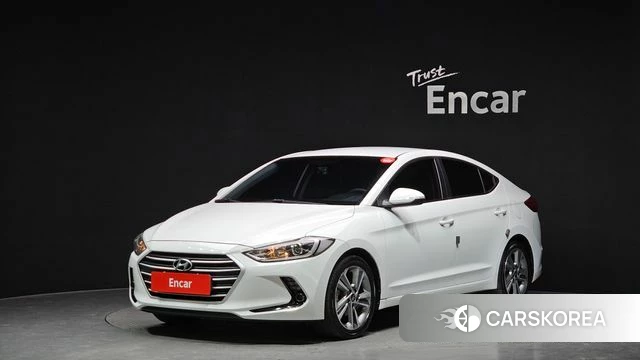Hyundai Avante AD 2018 Белый из Кореи
